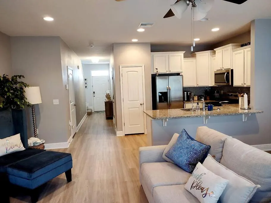 Holiday home Entire Home- Gorgeous 3Br Townhome Pool, Grill, Wd, 2 Free Drive Up Spaces Sleeps 6 Close To Everything Pcb! Free Wifi United States